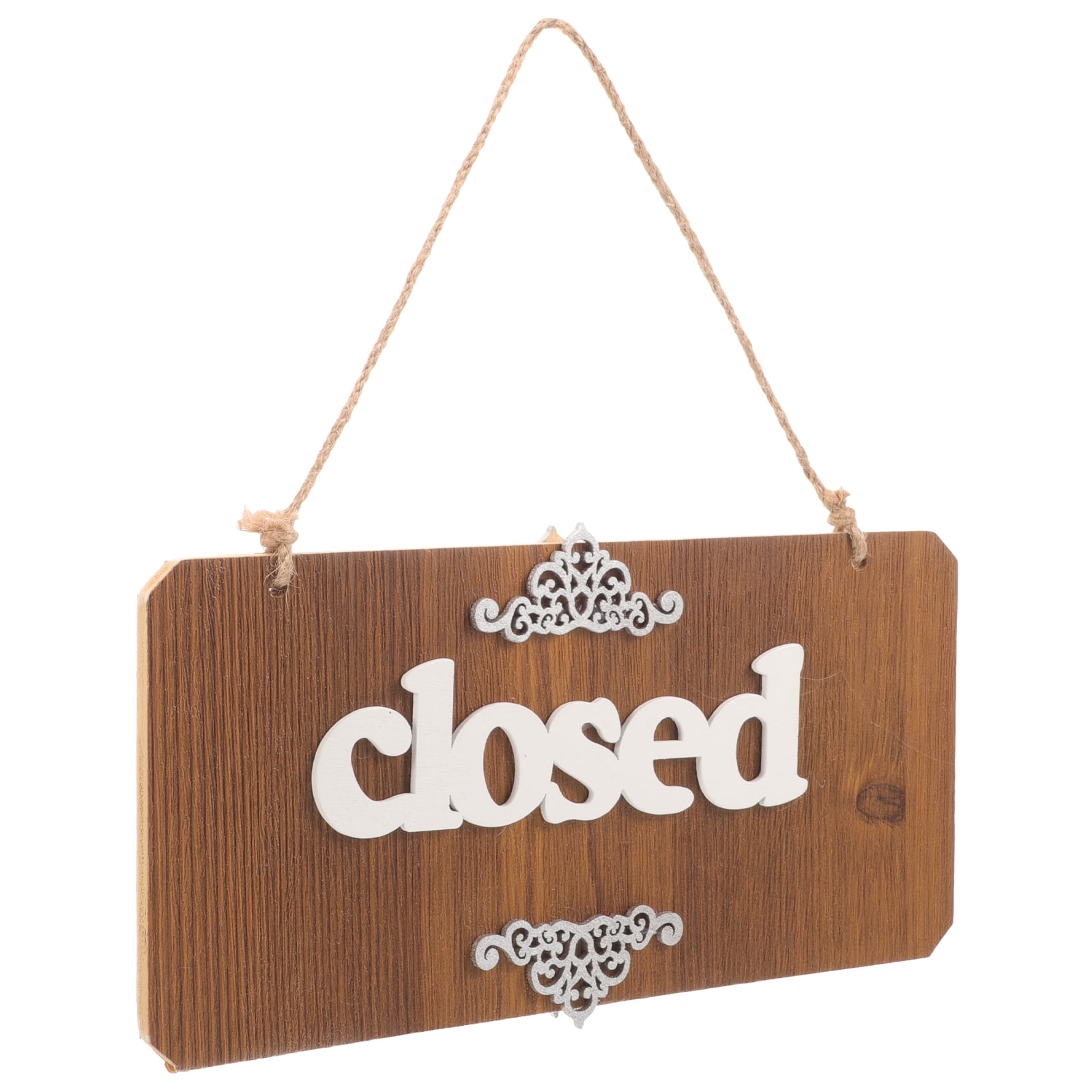 Open and Closed Business Sign Door Open Closed Sign Wooden Open Closed