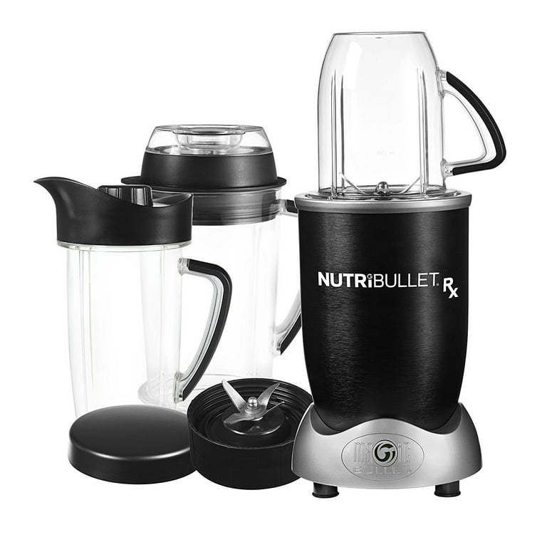Open box Brand NutriBullet Rx Technology with Auto Start and Stop - 10 Piece Set, Black - Walmart.com