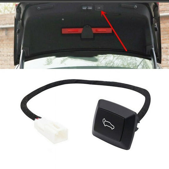 Open close car Switch Trunk Rear Lock Electric ABS Vehicle 39.6*29.6*26.1MM Door Tailgate Release Button Trunk