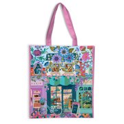 Open for Blossoms Reusable Shopping Bag, Hardcover