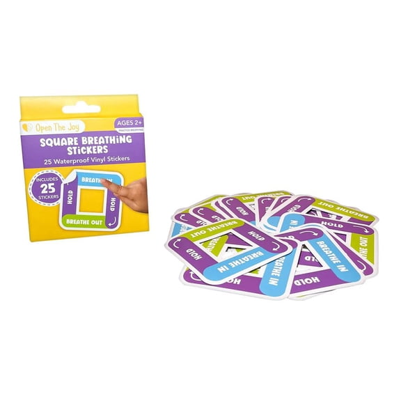 Open the Joy Square Breathing Sticker Class Pack