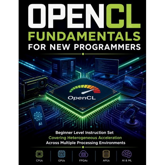 OpenCL Fundamentals for New Programmers: Beginner Level Instruction Set Covering Heterogeneous Acceleration Across Multi, (Paperback)