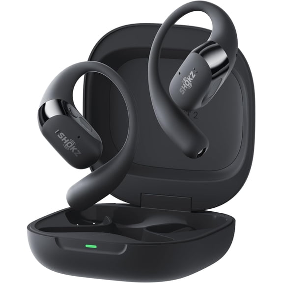 New - OpenFit 2+ True Wireless Bluetooth Earphones with Carrying Bag, Black