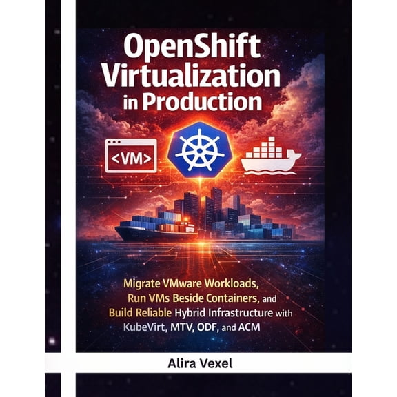 OpenShift Virtualization in Production: Migrate VMware Workloads, Run VMs Beside Containers, and Build Reliable Hybrid I, (Paperback)