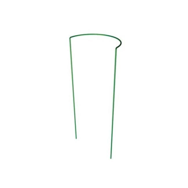 OpenSkies Support 30" Steel Half-Round Plant Support Cage with Green Finish