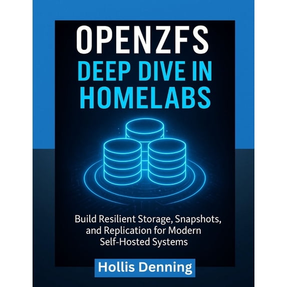 OpenZFS Deep Dive in Homelabs: Build Resilient Storage, Snapshots, and Replication for Modern Self-Hosted Systems, (Paperback)