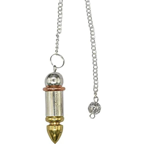 Openable 4 Piece Bullet Metal Pendulum - MP84