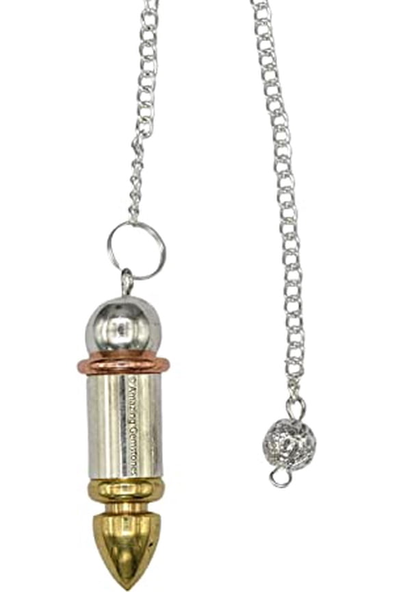 Openable 4 Piece Bullet Metal Pendulum - MP84