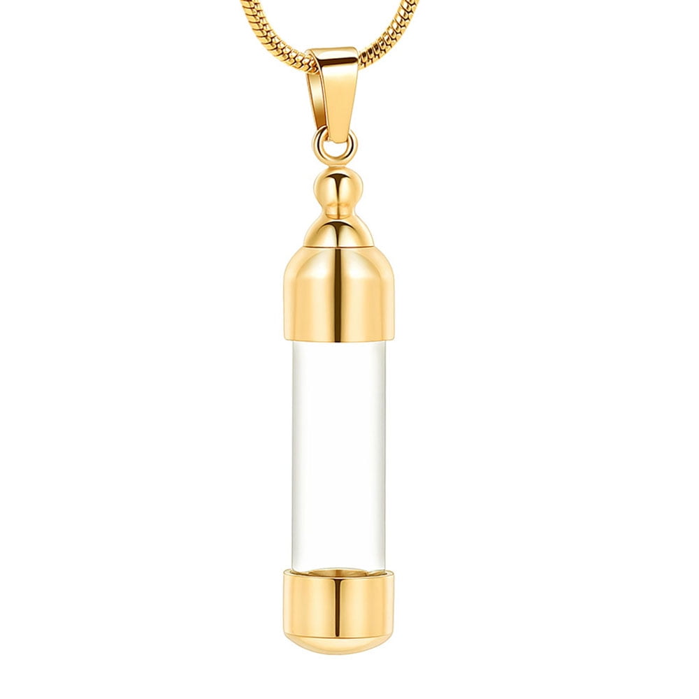Capsule necklace for ashes deals
