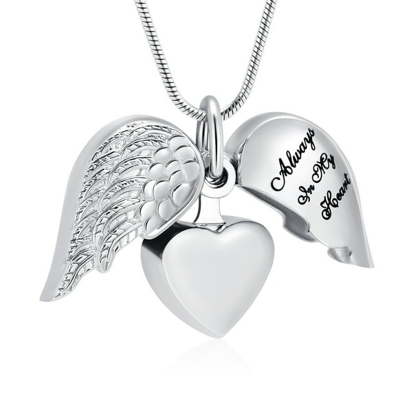 Openable Heart Cremation Jewelry for Ashes Heart Urn Necklace Pendants Urn Pendant Necklace for Ashes Memorial Keepsake Cremation Jewelry