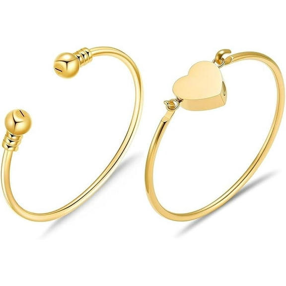 Openable Urn Bracelet Cremation Bracelet for Ashes for Women Men Memorial Ashes Bracelet Opening Cuff Bangle Bracelet