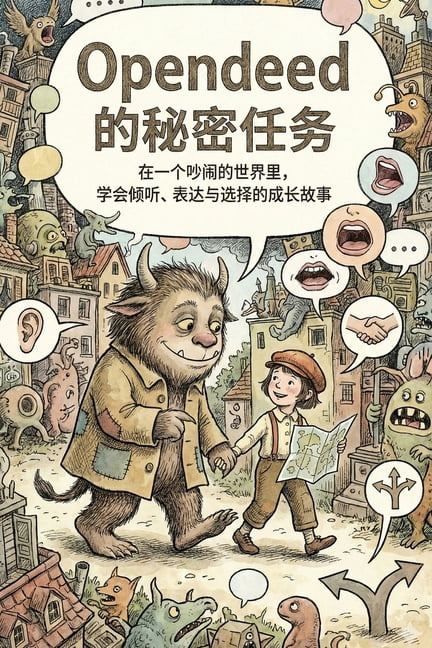 Opendeed 的秘密任务：在嘈杂世界中倾听, (Paperback)