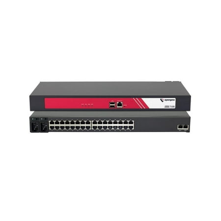 Opengear 7132 Console Server, 32 Serial Cisco Straight, Dual AC Power, 2x Ethernet, 4GB Flash, 2 USB, FIPS140-2 Certified
