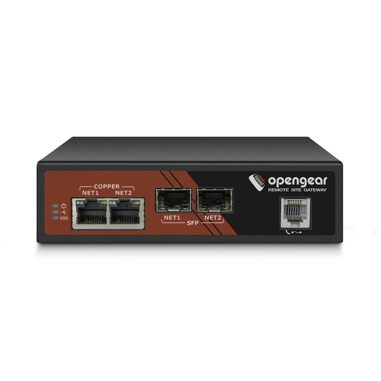 Opengear ACM7008-2-M 8 serial Cisco Straight pinout, ext power, 2