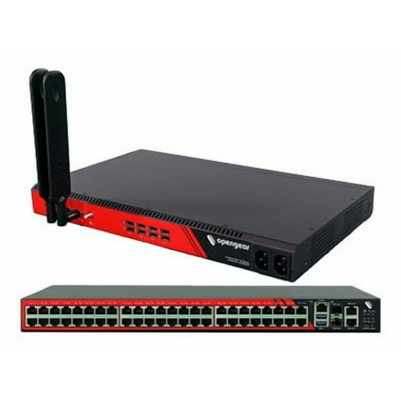 Opengear OM2248 - Console server - 48 ports - 1GbE, RS-232 - 1U - rack-mountable