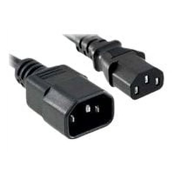 Opengear Standard Power Cord - For Server - Black - 5.91 ft Cord Length - IEC 60320 C13 / IEC 60320 C14