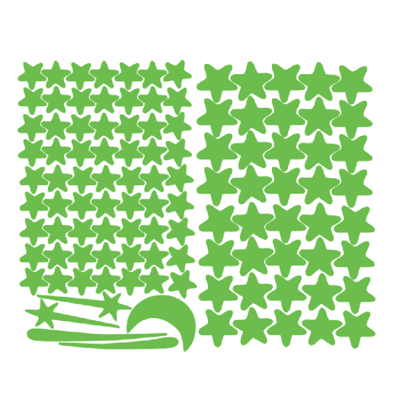Openpig 103 PCS Glow in The Dark Star Stickers, Bright and Lasting, Glow Stickers for Ceiling and Wall, Glow in The Dark Stars for Ceiling, Fantastic Wall Stickers for Bedroom