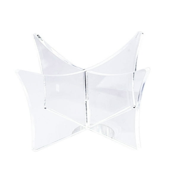 Openpig Acrylic Ball Stand Holder, Ball Display Stand for Football Basketball Soccer Ball Holder, Volleyball Rugby Ball Sports Ball Storage Rack, Trophy Autograph Memorabilia Display Cases