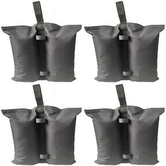 Openpig Canopy Weights Set of 4, Sand Bags for Canopy Legs, Tent Weights for Legs, Heavy Duty Gazebo Weight Sandbags for Patio Umbrella Base, Outdoor Pop Up Tent, Sun Shelter