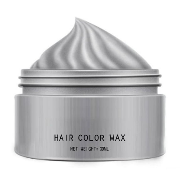 Openpig Clearance Colorful Hair Wax Hair Mud Long-lasting Styling Natural Color Disposable Hair Wax