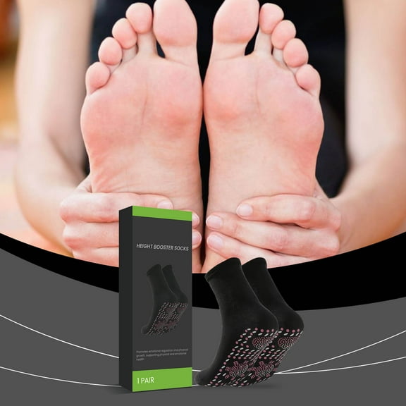 Openpig Clearance Height Booster Socks Self Heating Massage Height Increasing Socks