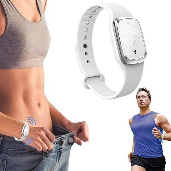 Openpig Clearance Ultrasound Fitness Bracelet Sports Wristbands Slender Figure Bracelet Electronic Wristbands With Clock USB Rechargeable