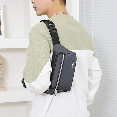 Openpig Fanny Pack for Men Women, Waterproof Sports Waist Bag Pack, Belt Bag for Travel Hiking Running