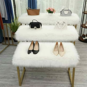 Openpig Fluffy Rugs for Bedroom, Cute Area Rug for Girls/Boys and Kids Baby Room Home Decor, 15.7 Inches Indoor Carpet for Nursery Dorm Living Room