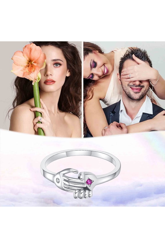 Hug Ring Couple Rings Valentines Day Rings Remembrance Ring Intimacies Promise Rings for Couples Rings Men Rings Jewelry