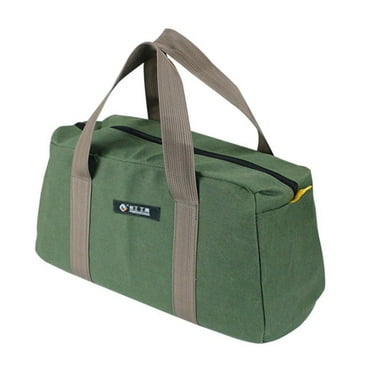 Openpig Large Capacity Tool Bag Multifunction Waterproof Canvas Hand Tool Storage Carry Bags Portable Metal Toolkit Organizer