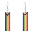 thumbnail image 1 of Openpig Lightweight Colorful Wooden Rainbow Earrings for Women Colorful Rainbow Pride Wooden Dangle Earrings Rainbow Butterfly Earrings Jewelry Gifts, 1 of 4