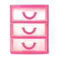 thumbnail image 1 of Openpig Mini Plastic Organizer with Clear Drawers, Small Storage Drawers Containers for Desk, Counters, Cabinets, 1 of 3