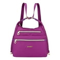 thumbnail image 1 of Openpig Multi-Pocket Crossbody Bag for Women Convertible Nylon Shoulder Bag Travel Backpack Purse, 1 of 2