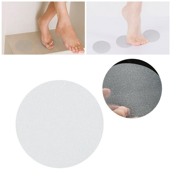 Openpig Non-Slip Bathtub Stickers, 10 PCS Safety Bathroom Tubs Showers Treads Adhesive Decals