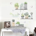 thumbnail image 1 of Openpig Plant Wall Decals Kitchen Wall Stickers Wall Decor Murals for Bathroom Bedroom Living Room Wall Art Decal Tree Wall Decal Room Decor 3D Wall Art Decoration Peel and Stick, 1 of 6