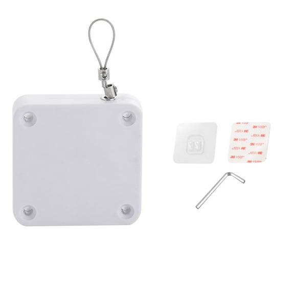 Openpig Punch-Free 1200g Automatic Screen Door Closer, Storm Door Closer, Sliding Screen Auto Door Closer with Steel Drawstring for Bathroom, Bedroom, Studyroom