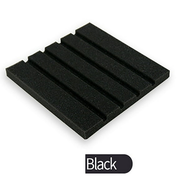 Openpig Pyramid Designed Acoustic Foam Panels, Sound Proof Foam Panels Black, High Density and Fire Resistant Acoustic Panels, Sound Panels, Studio Foam for Wall and Ceiling