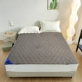 thumbnail image 1 of Openpig Queen Size Mattress Protector, Waterproof, Quilted Cover Pad with Elastic Band Straps for Kids, Soft&Comfortable, Breathable, 1 of 6