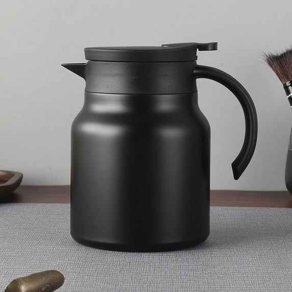 Openpig Thermal Coffee Carafe, Tea Pot 316 Stainless Steel, Double Layer Filter Screen Carafe | Hot & Cold Retention(800ml)