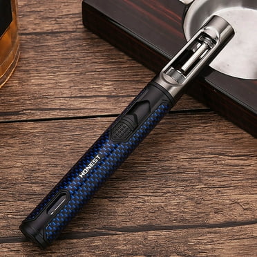 Openpig Torch Lighters Butane Lighters Refillable Single Jet Flame for Candle Grill BBQ Camping