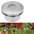 thumbnail image 1 of Openpig Trimmer Head, Aluminium Alloy Grass Trimmer Head String Set Universal Fit for Grass Brush Cutter, 1 of 7
