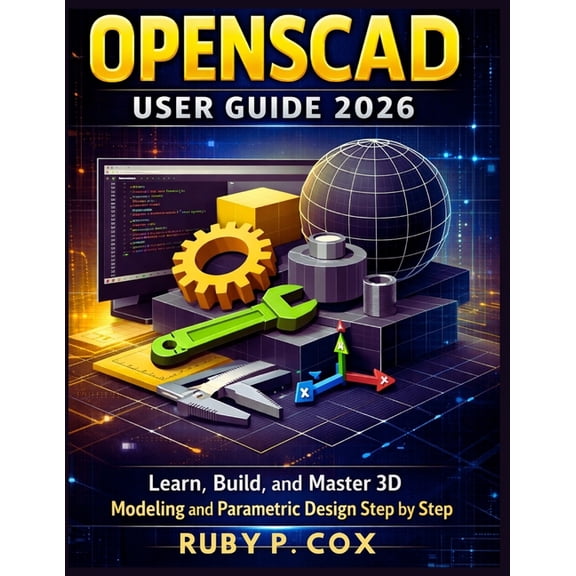 Openscad User Guide 2026: Learn, Build, and Master 3D Modeling and Parametric Design Step by Step, (Paperback)