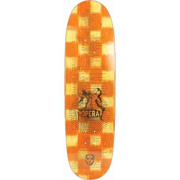 Opera 2035 Laser Original Skateboard Deck - 8.98" (Deck Only)