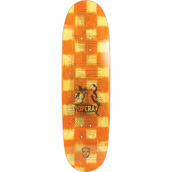 Opera 2035 Laser Skateboard Deck 8.98 - Assembled AS Complete Skateboard