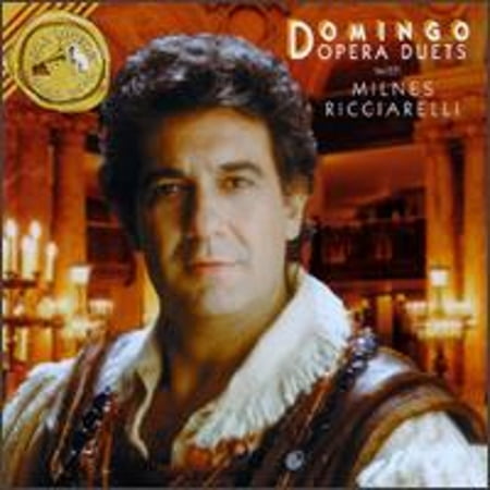 Opera Duets (CD) by Katia Ricciarelli (soprano), Plácido Domingo (tenor), Sherrill Milnes (baritone)
