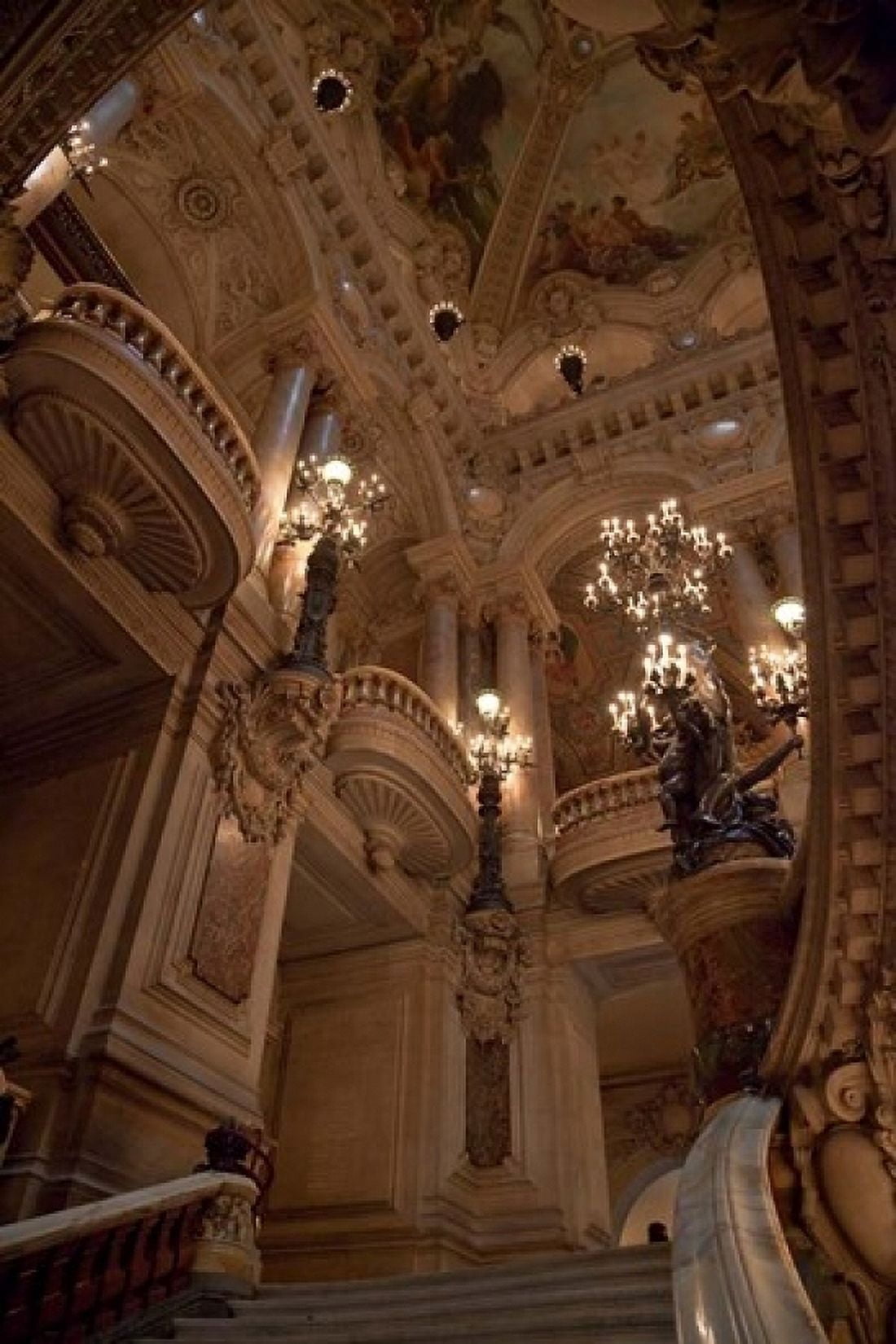 Opera Garnier Interior Canvas Art - Jaynes Gallery DanitaDelimont (24 x 36)