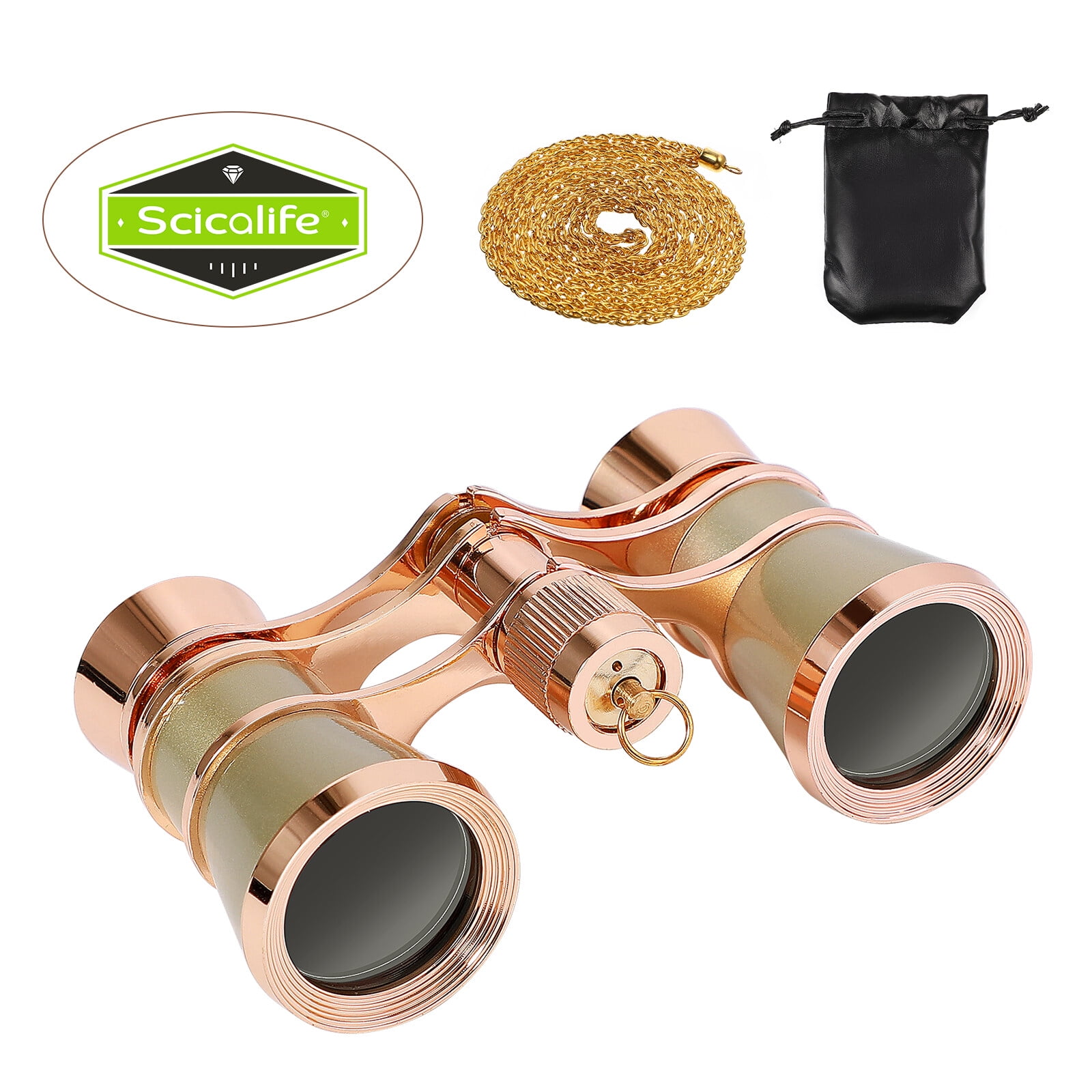 Supvox 1Pc Portable Binocular Telescope for Outdoor Use Lightweight Compact Travel Optics