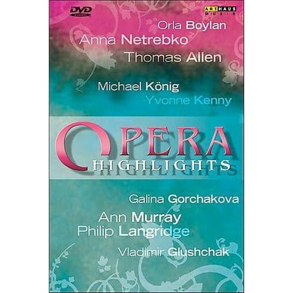 Opera Highlights 2 (DVD), Arthaus Musik, Music & Performance