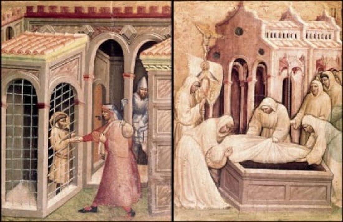 Opera Of Mercy by Lorenzo Monaco 1370-1425 Vatican City Vatican Museums and Galleries Canvas Art - (18 x 24)