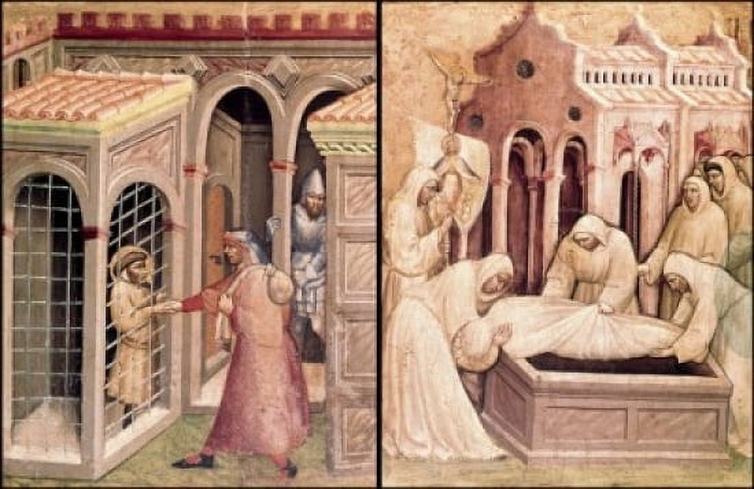 Opera Of Mercy by Lorenzo Monaco 1370-1425 Vatican City Vatican Museums and Galleries Canvas Art -  (24 x 36)